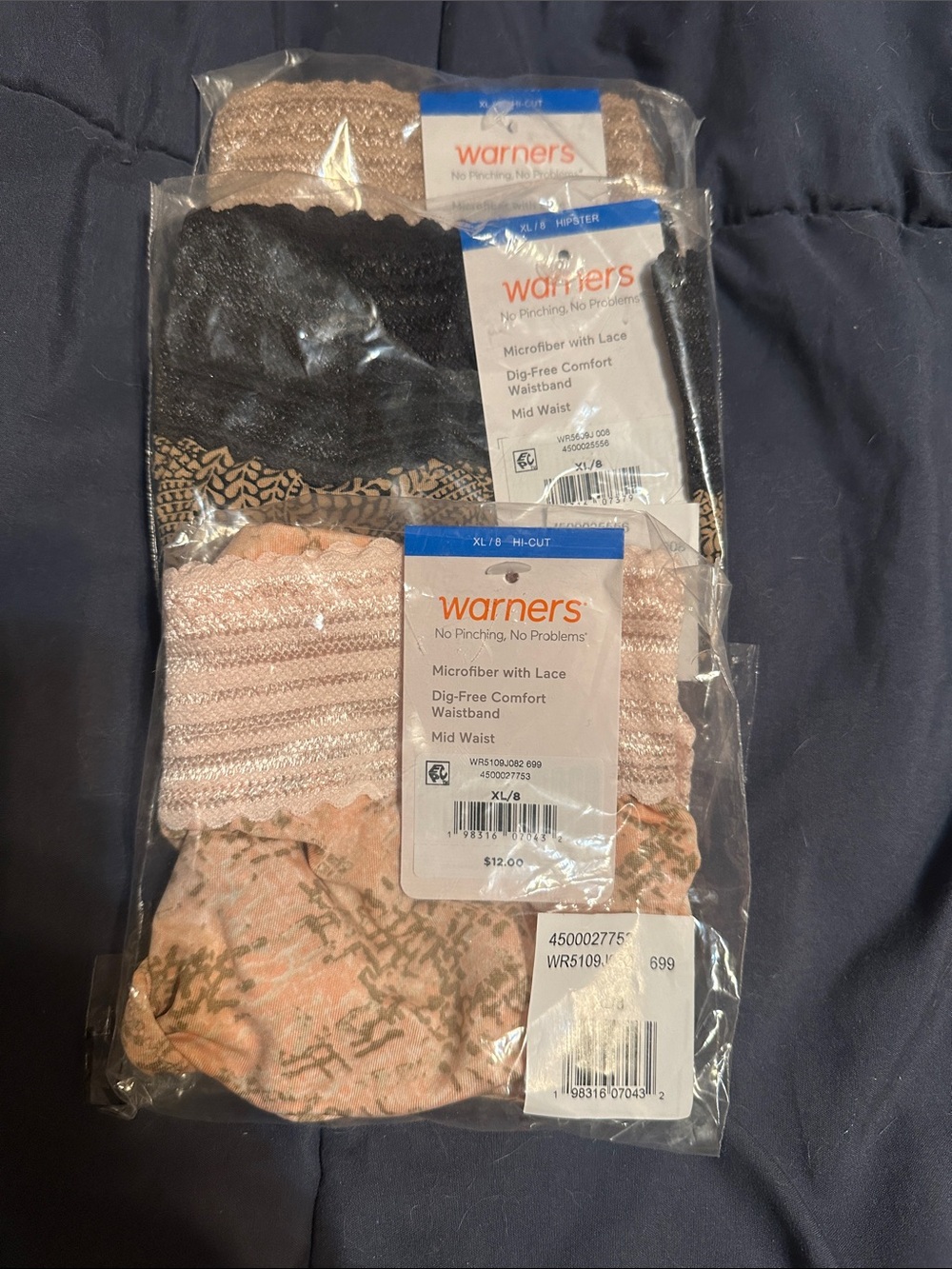 3- package Women's  underwear XLG